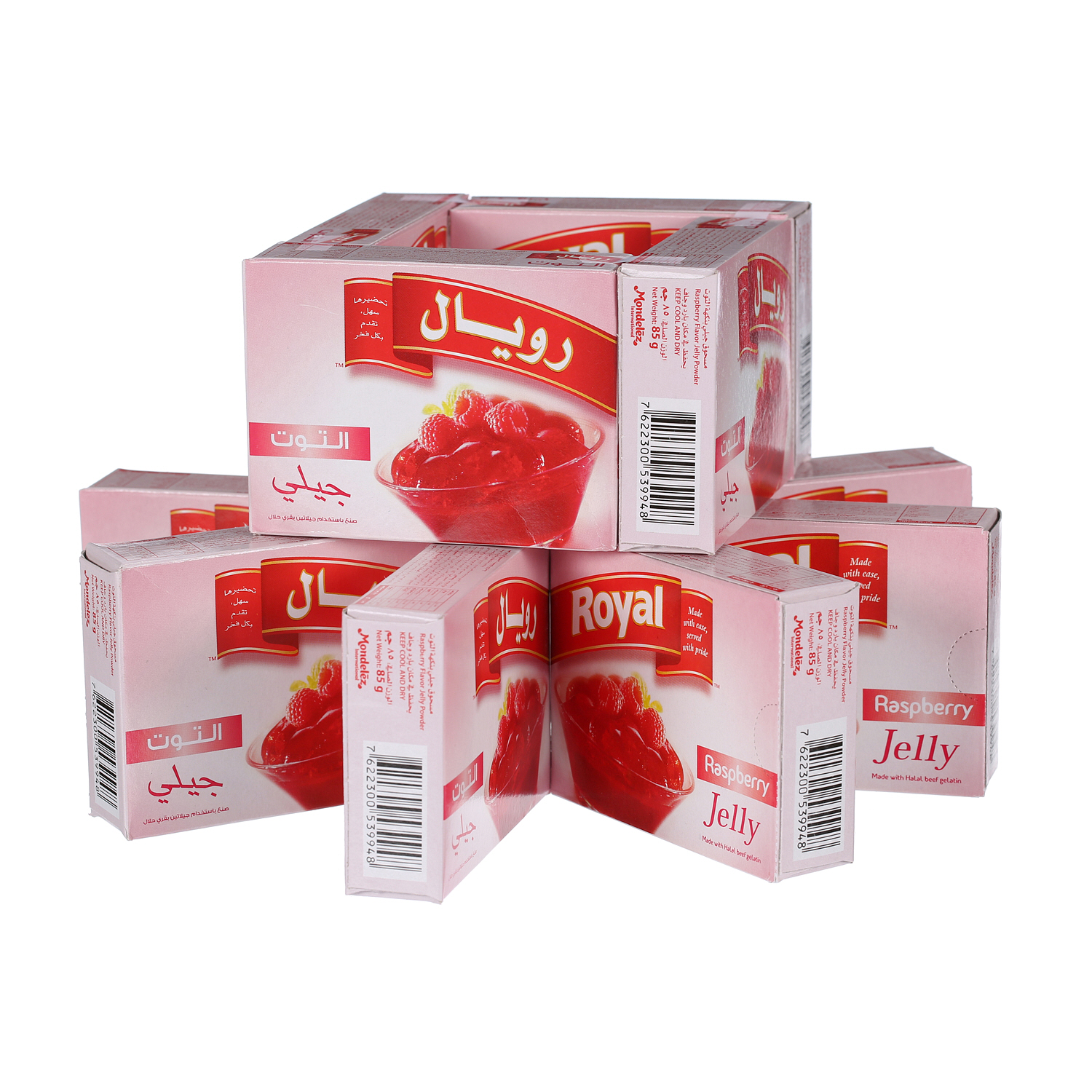 Royal Raspberry Jelly Powder 85gm × 12'S