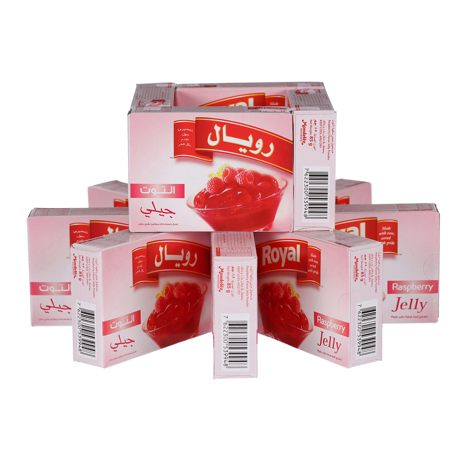 Royal Raspberry Jelly Powder 85gm × 12'S