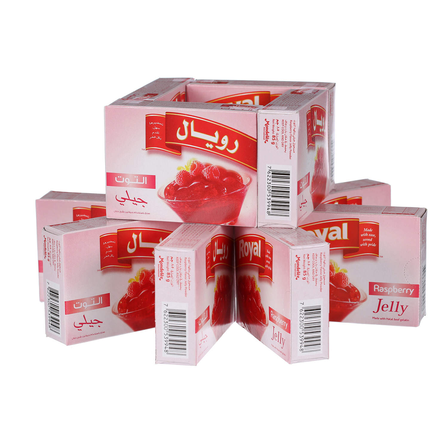 Royal Raspberry Jelly Powder 85gm × 12'S