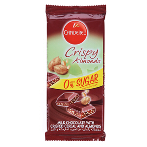 Canderel Chocolate Crispy Almond 85gm