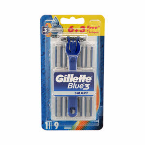Gillette Blue 3 Smart Razor Blade 3 + 6
