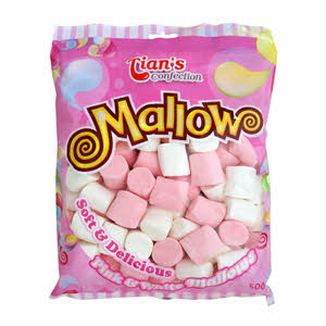 Tians Pink & White Marshmallow 500Gm