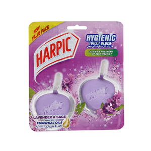 Harpic Hygienic Toilet Block Lavendar 26 g