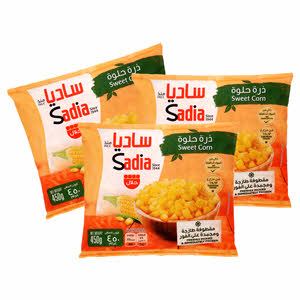 Sadia Frozen Sweet Corn 3X450gm