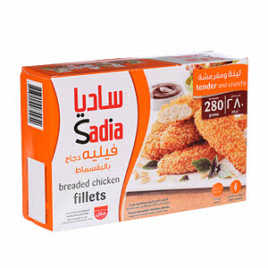 Sadia Breaded Chicken Fillets 280 g