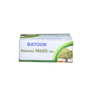 Batook Chew Gum Natural Mastic 2 Pieces × 40 × 100 g