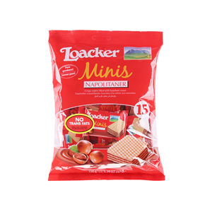 Loacker Minis Napolitaner Wafers 150 g