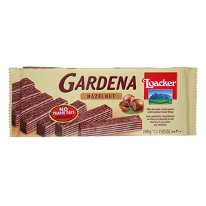 Loacker Gardena Chocolate Wafer with Hazelnut 200 g