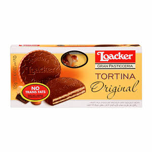 Loacker Tortina Milk Chocolate Multipack 6 × 21 g