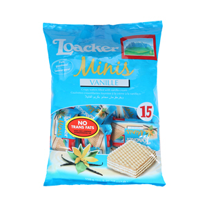 Loacker Minis Vanilla 150 g Loacker Minis Vanilla 150 g