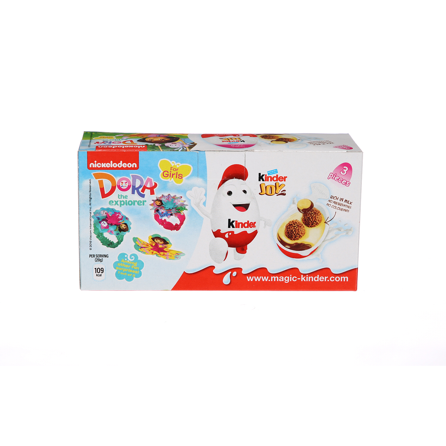 Kinder Joy Choco Egg For Girl 20 g (Pack of 3)