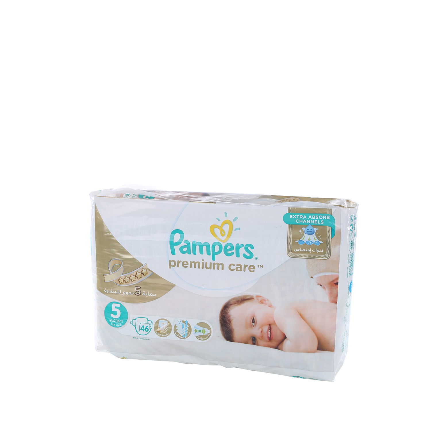 Pampers Premium Care Size.5 Jumbo Pack 46'S