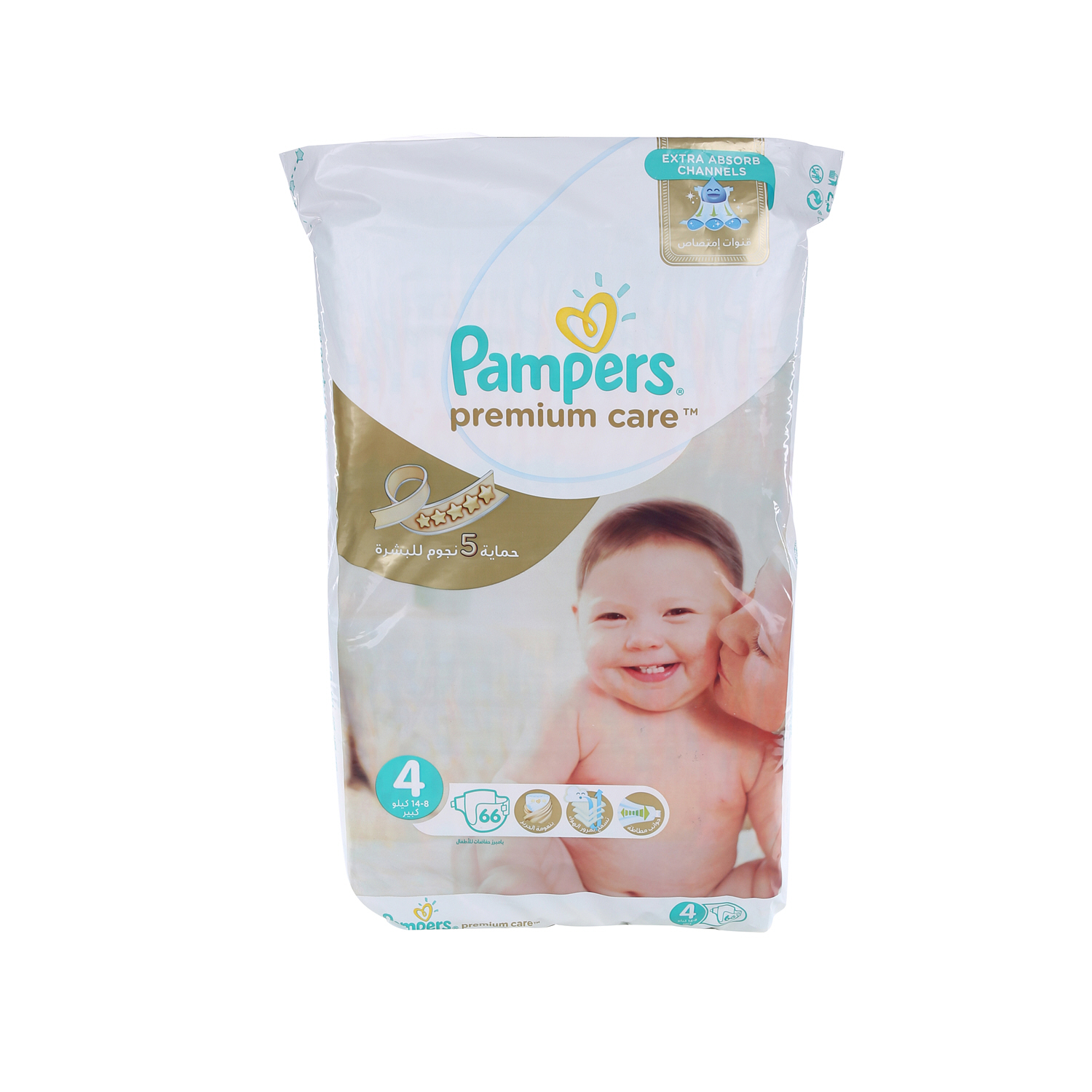 Pampers Premium Care Size 4 Japanese Pack 66 Pieces