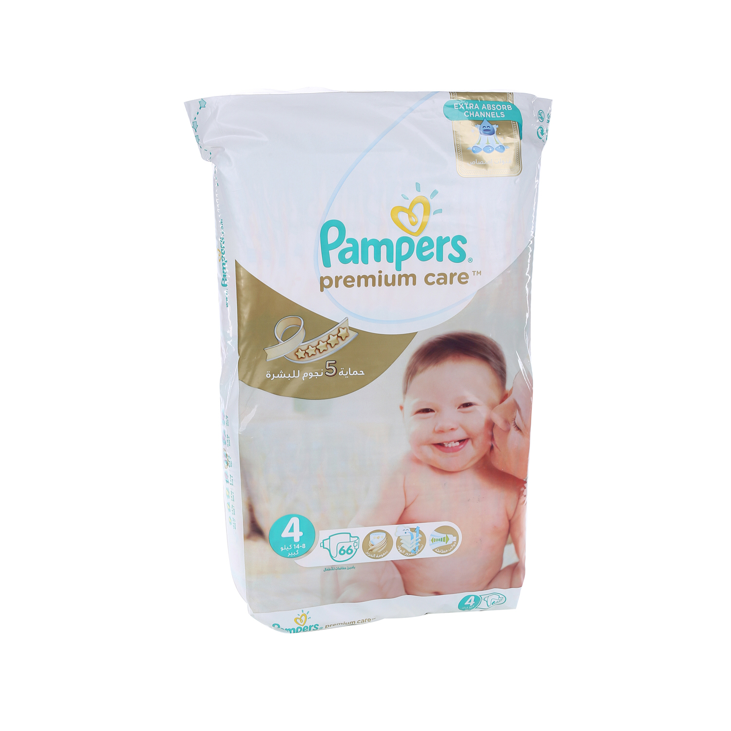 Pampers Premium Care Size 4 Japanese Pack 66 Pieces