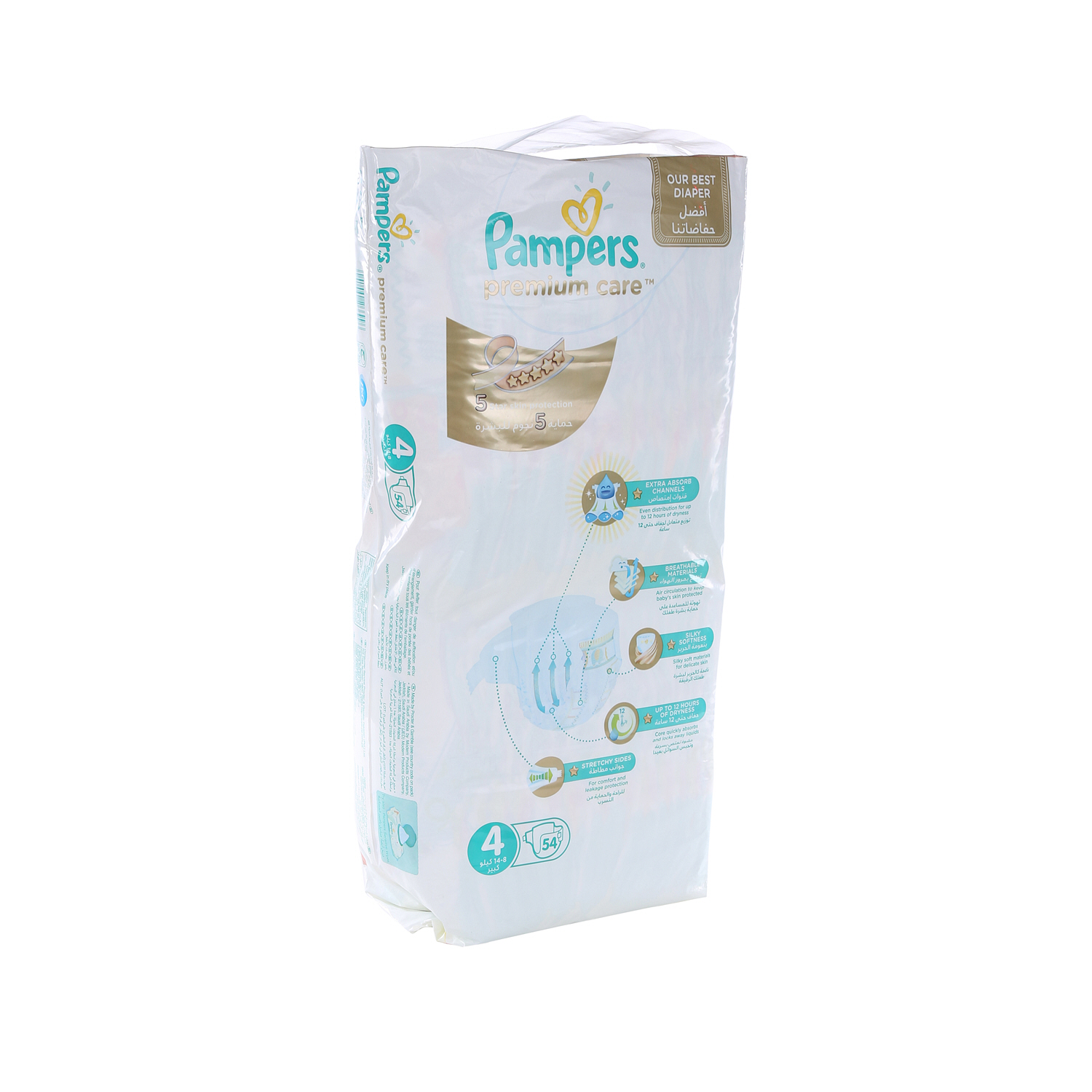 Pampers Premium Care Size 4 Pieces