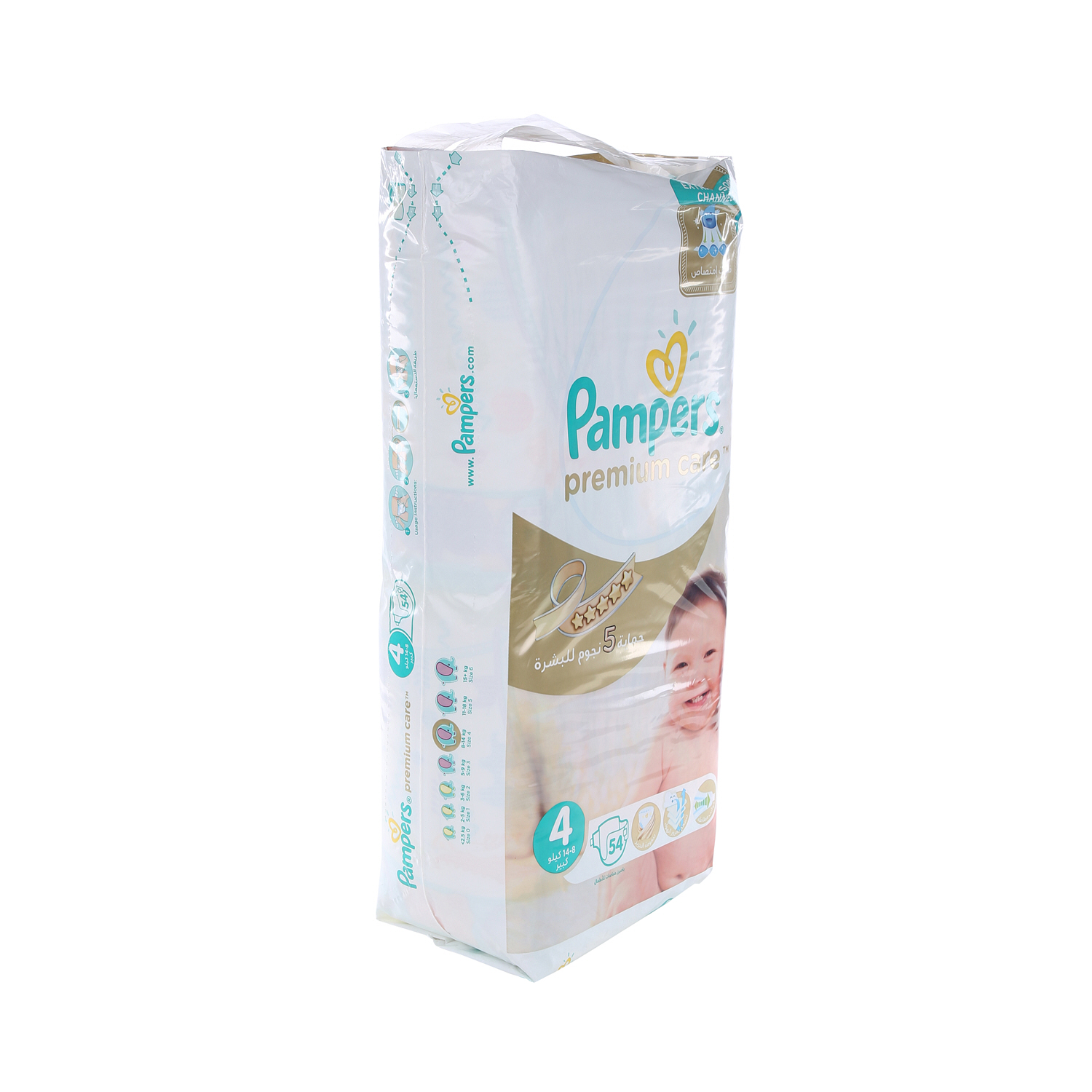 Pampers Premium Care Size 4 Pieces