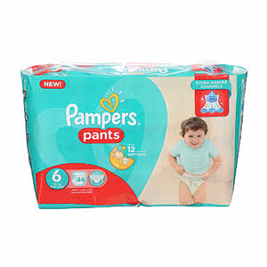 Pampers Pants Jumbo Pack S6 44S 10% Off