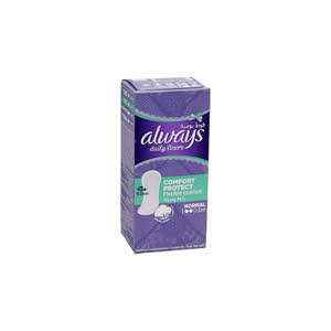 Always Daily Liners Comfort Protect Normal 20 Pads