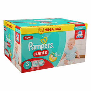 Pampers Pants Size3 Megabox 105Diaper