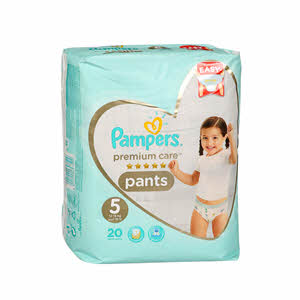 Pampers Premium Care Pants Size 5 20'S