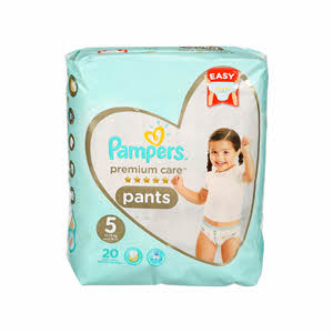 Pampers Premium Care Pants Size 5 20'S