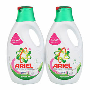 Ariel Detergent Liquid With Touch of Downy 2 x 2 Liter