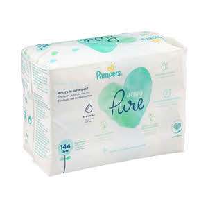 Pampers Pure Wipes Singles, 48 Pieces (2 + 1 Free)