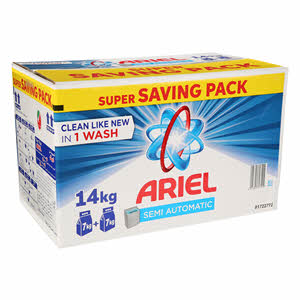 Ariel Automatic Laundry Detergent Washing Powder Original Scent 14 Kg