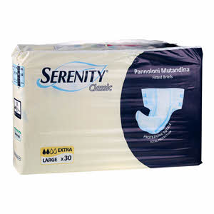 Serenity Adult Diapers Large 30 Pack