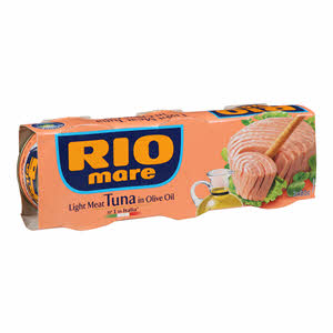 Rio Mare Light Meat Tuna In Olive 3 × 80 g