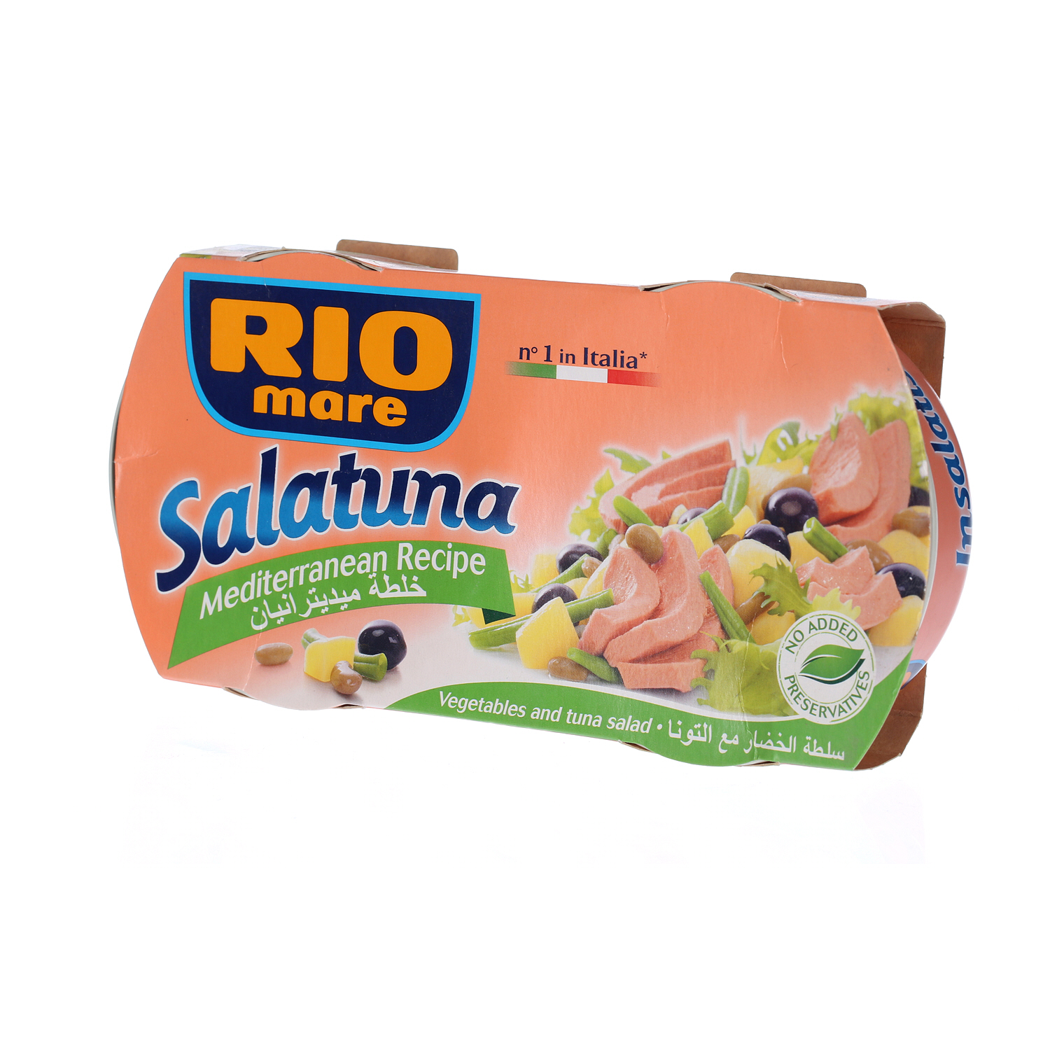 ريو ماري سلطة الخضار مع التونا خلطة ميديترانيان 160 جرام × 2 قطعة