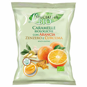 Le Specialita Bio Candy-Orange & Ginger 80 g