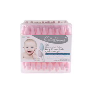 Cotton Sound Baby Colored Cotton Buds 56 'S
