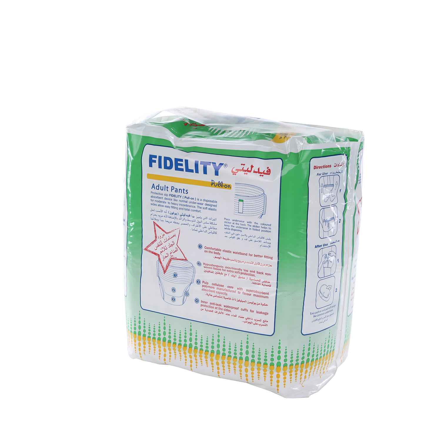 Fidelity Diapers Pull On Large 10 Diapers