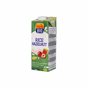 Isola Bio Organic Rice Hazelnut Milk 1Ltr