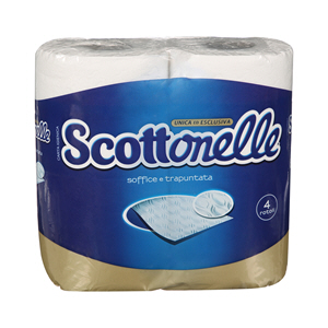 Scott Toilet Tissue, 4 Rolls