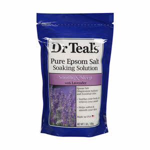 Dr Teal's Pure Epsom Bath Salt Lavender 450 g