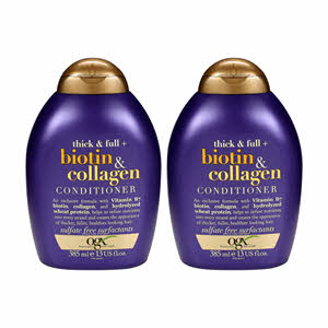 Ogx Shampoo Biotin & Collagen + Conditioner 13 Oz