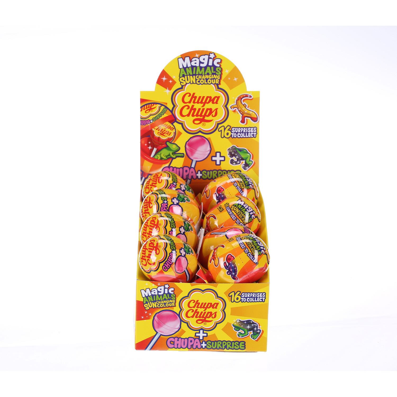 Chupa Chups Surprises Singles Lollipop 12 g × 16 Pieces