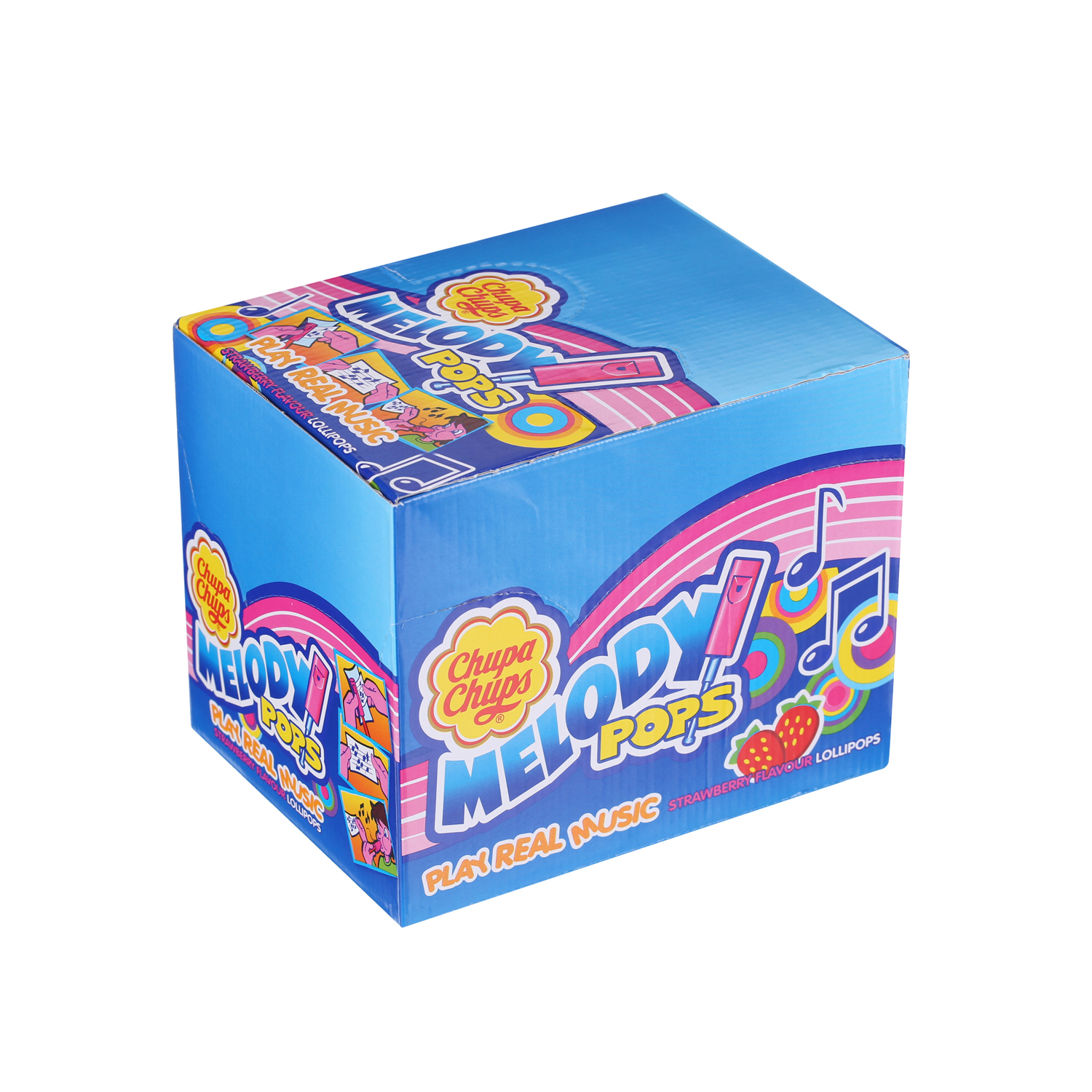 Chupa Chups Melody Pops Candies 15gm × 48'S