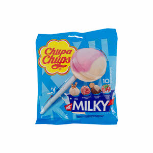 Chupa Chups Milk Flavour Bag 120gm