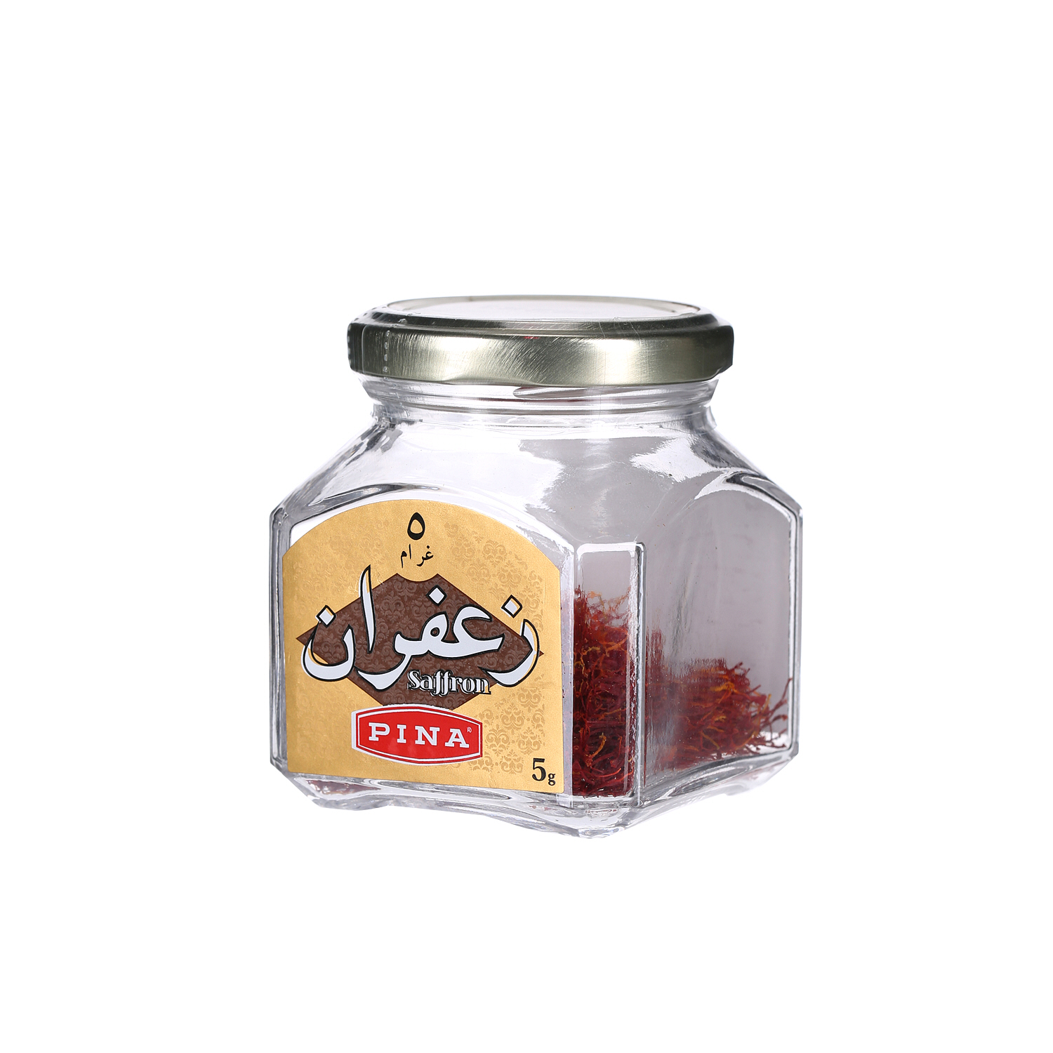 Pina Safron Glass Jar 5gm