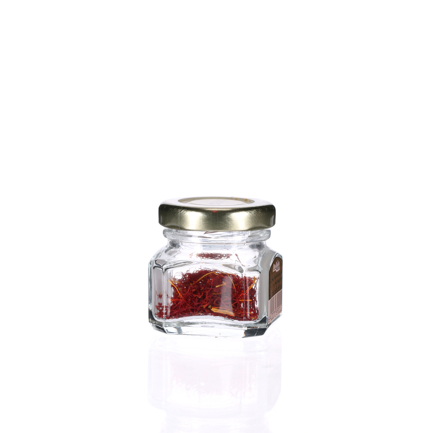 Pina Safron Glass Jar 1 g