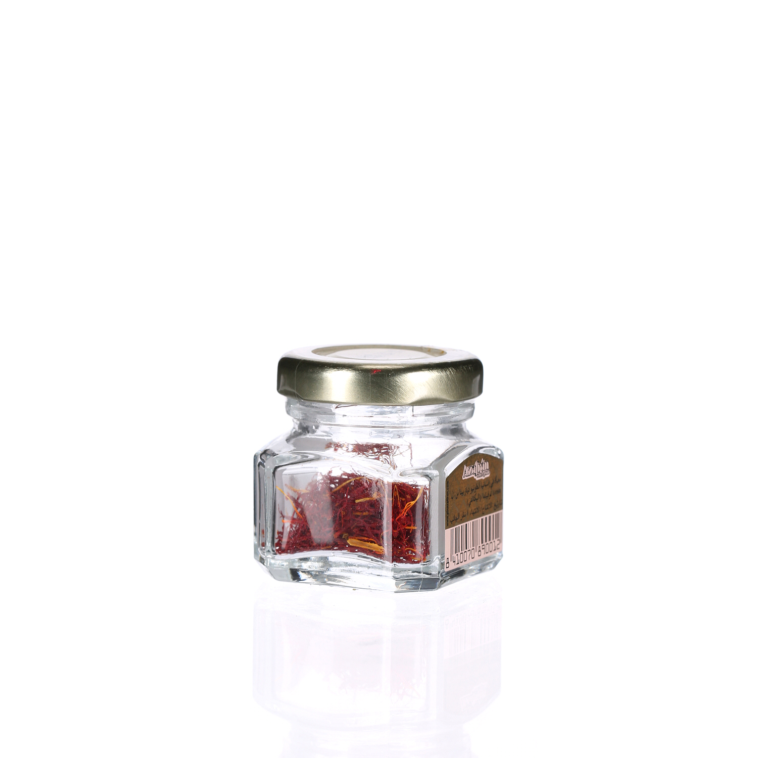 Pina Safron Glass Jar 1 g