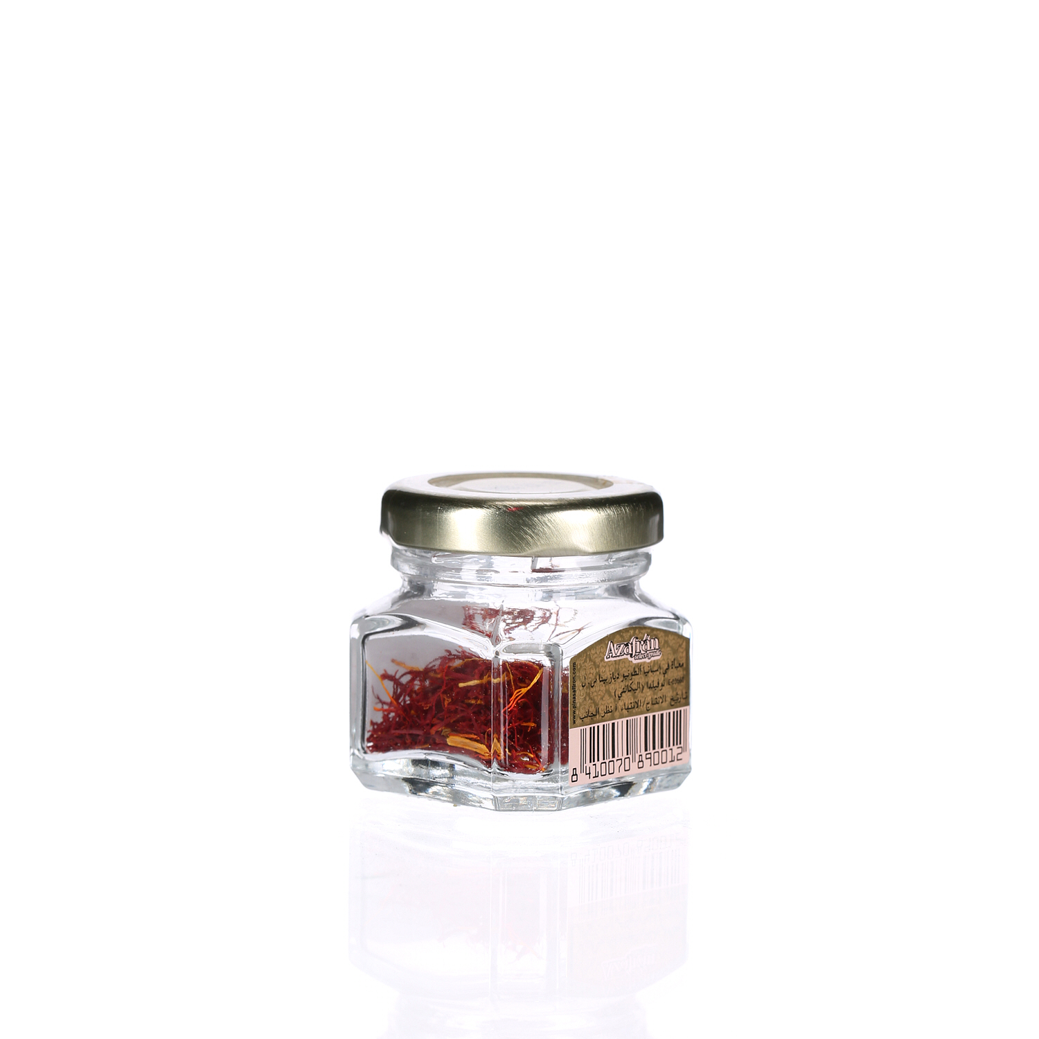 Pina Safron Glass Jar 1 g