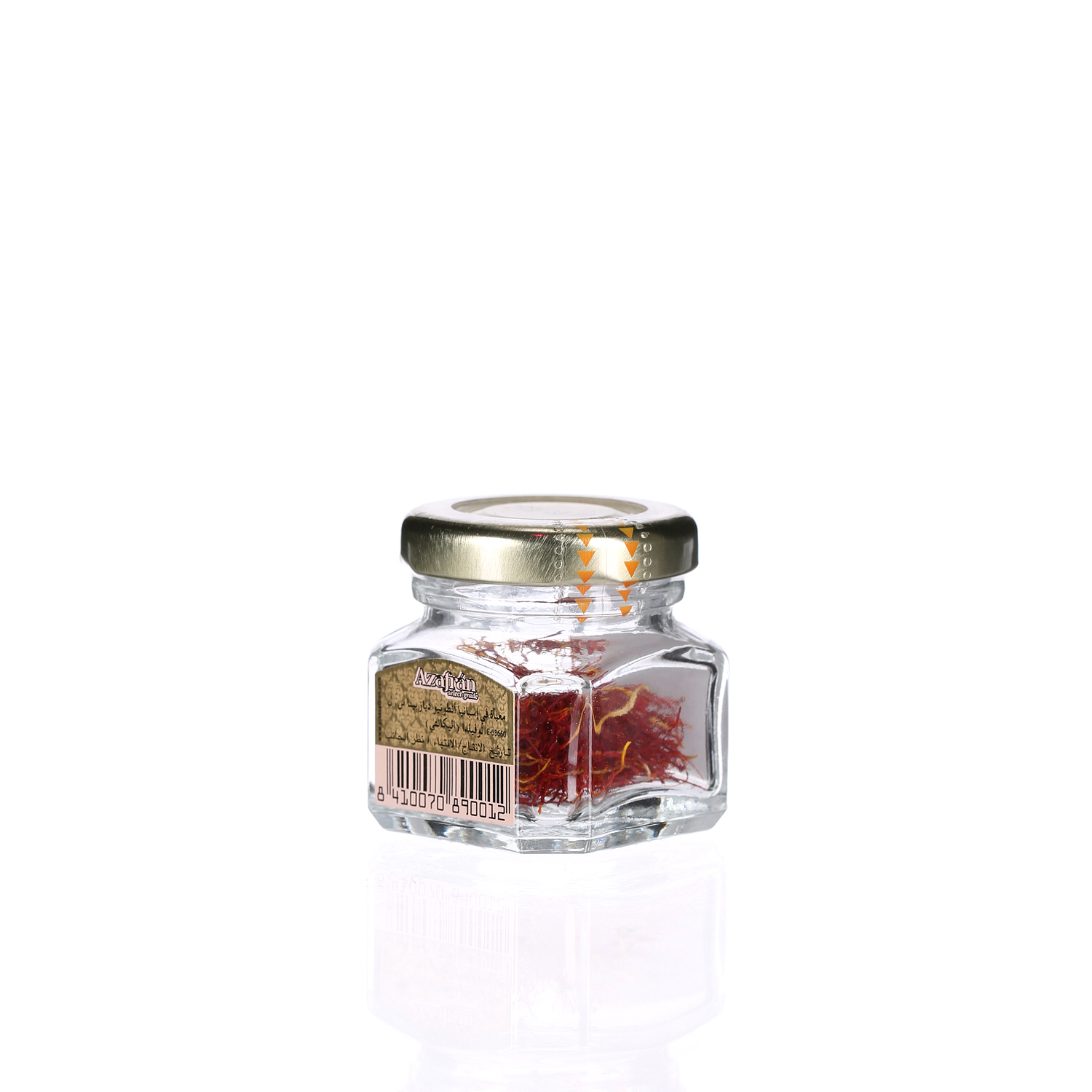 Pina Safron Glass Jar 1 g