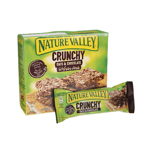 Nature Valley Crunchy Oats & Chocolate Bar 42 g × 12 Bars