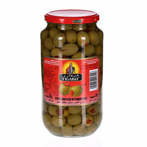 Figaro Stuffed Green Olive 575 g