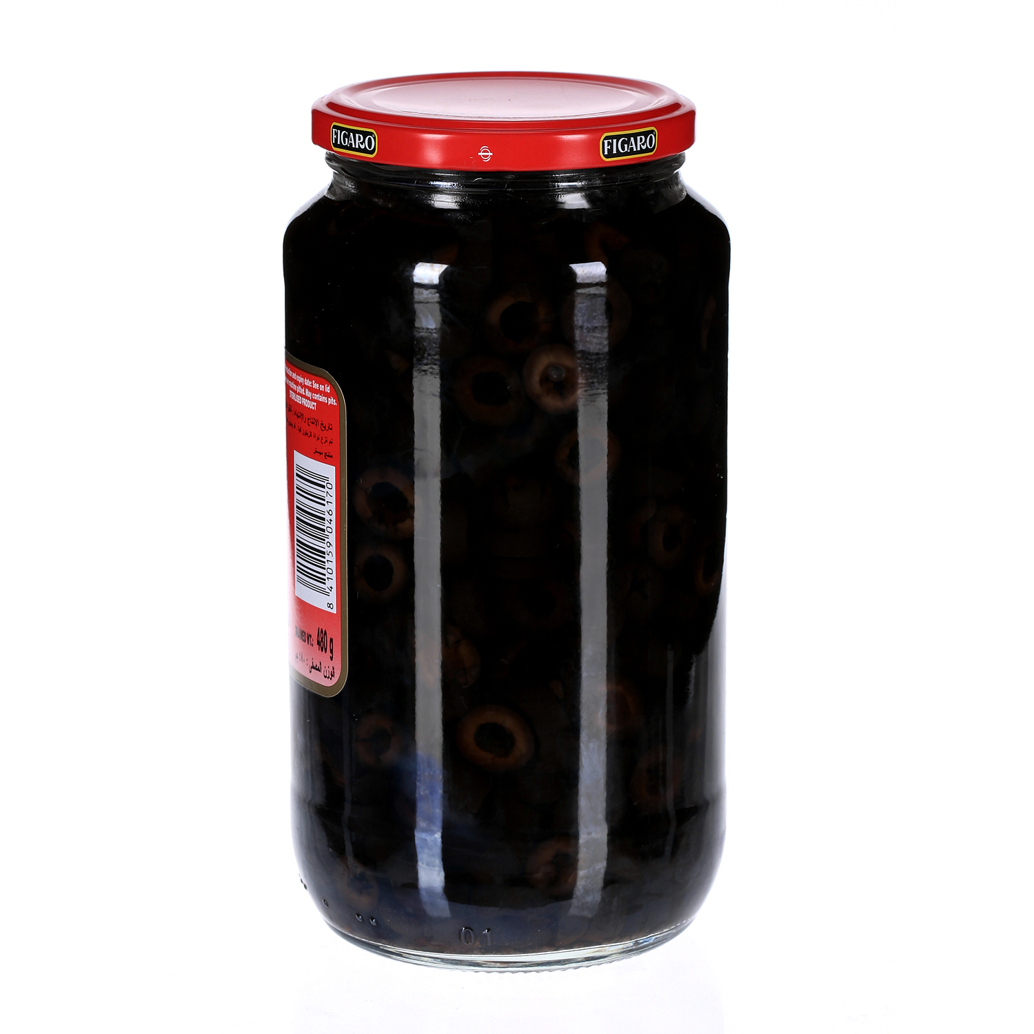 Figaro Slicesd Black Olives 480 g