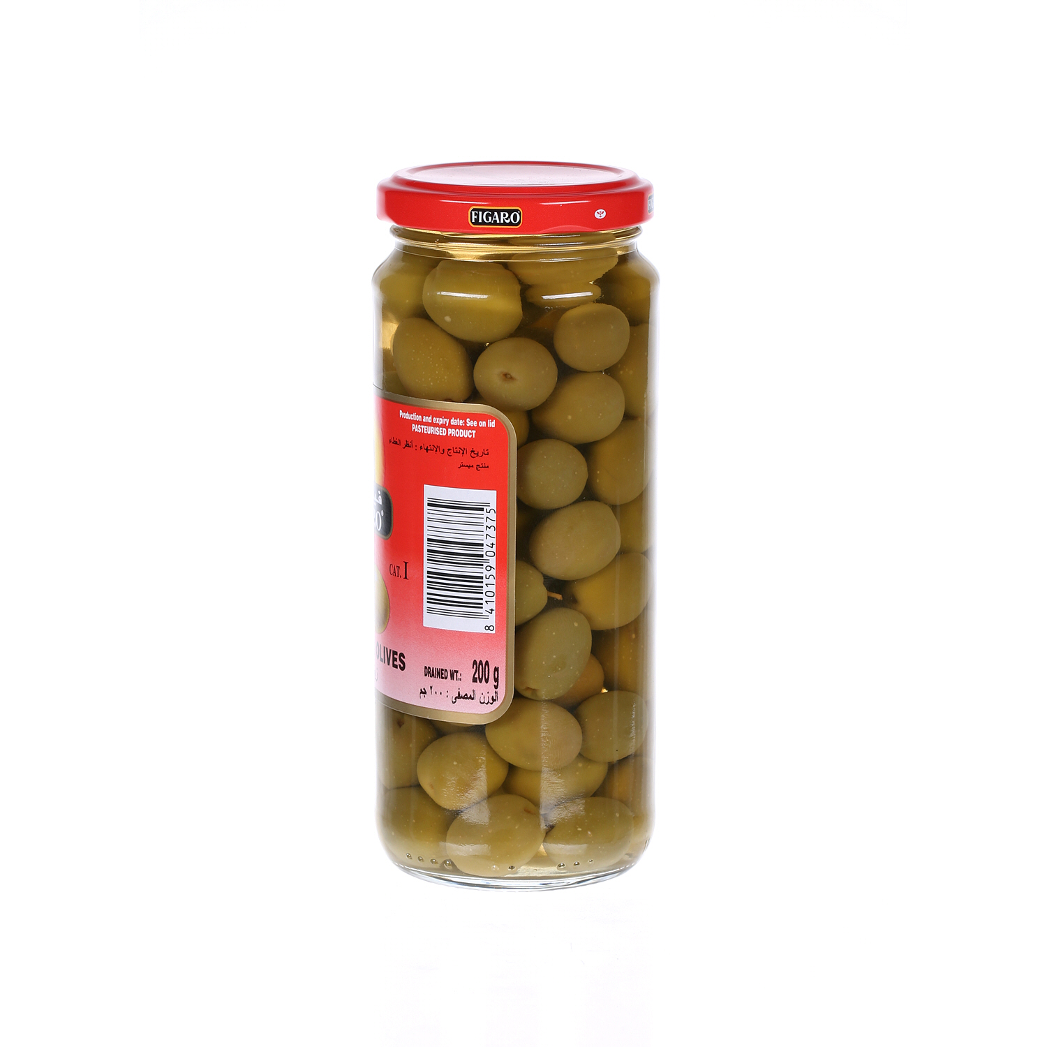 Figaro Plain Green Olives 200 g